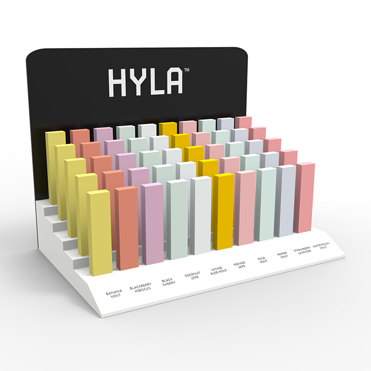 Pegboard PVC Display Stand Double Sided Display Stand For Shops