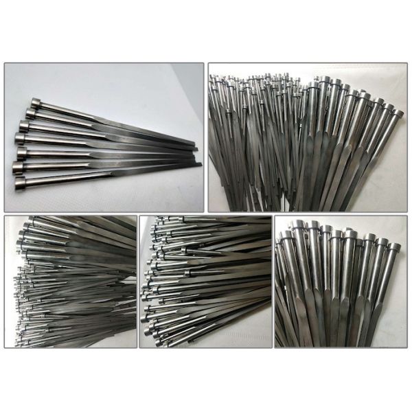 Custom Item Metal Mold Components Nitriding Processing SKD61 Non-standard Thimble Flat Pin