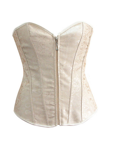 Sexy Front Zipper bustier