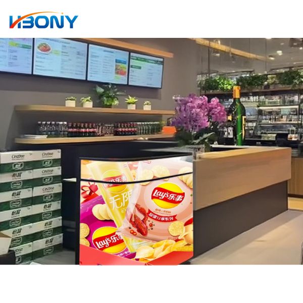 ELLIPSETABLE EDGECURVED LED DISPLAY TABLE