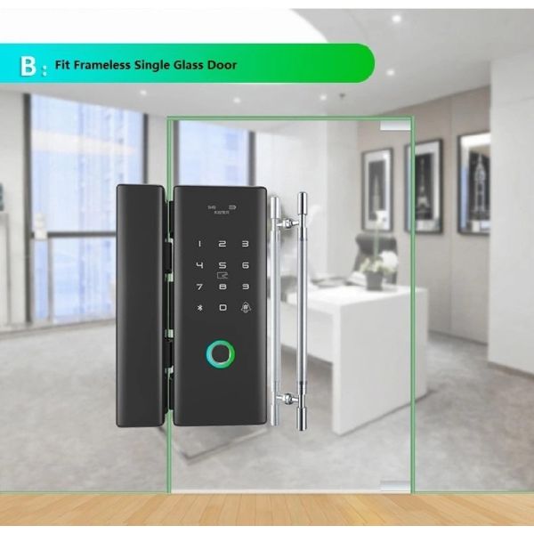 Waterproof Glass Door Patch Lock