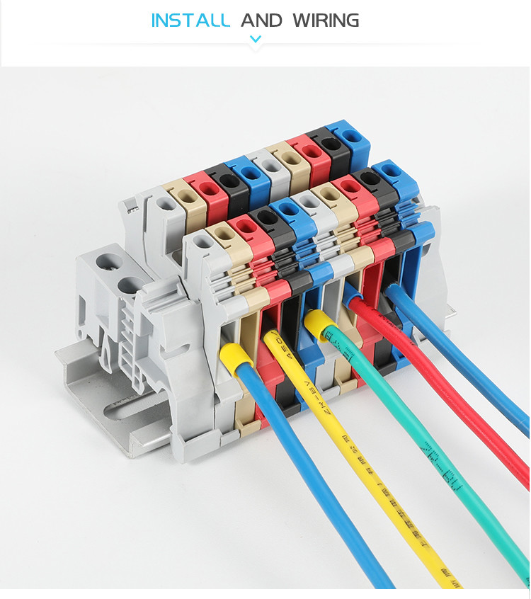 VE4009 4.0mm² Insulated 16.5mm Tail Boot Wire End Ferrules Quick Insertion Terminal For Stranded Wire