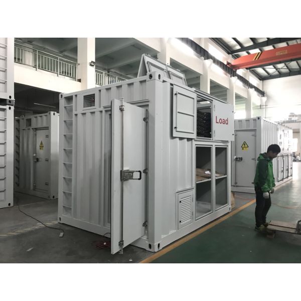 3 Phase AC Variable Resistive 400v 1500kw Resistive Load Bank For Generator Testing