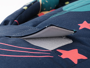 Rectangular Preschool Sleeping Mats Foldable With Removable Pillow