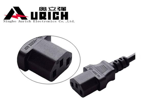 Quality Three Pin Home Appliance Power Cord Saa Standard Customized For Computer for sale