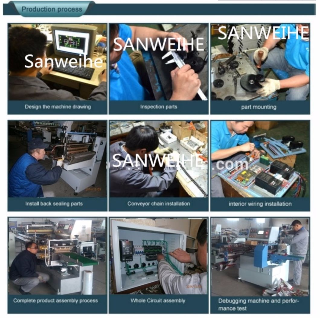 SWC-590 Cotton Swab Automatic Shrink Wrapping Machine