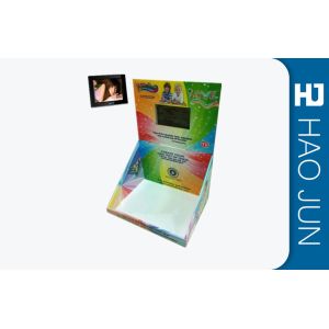 China Small Retail Foldable Custom Cardboard Display Boxes With Lcd Screen wholesale