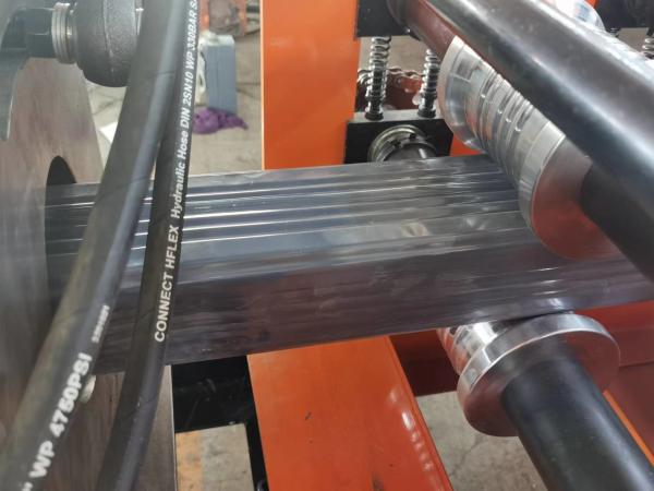 Quality Rain Pipe Downspout Roll Forming Machine Hydraulic Cutting System for sale