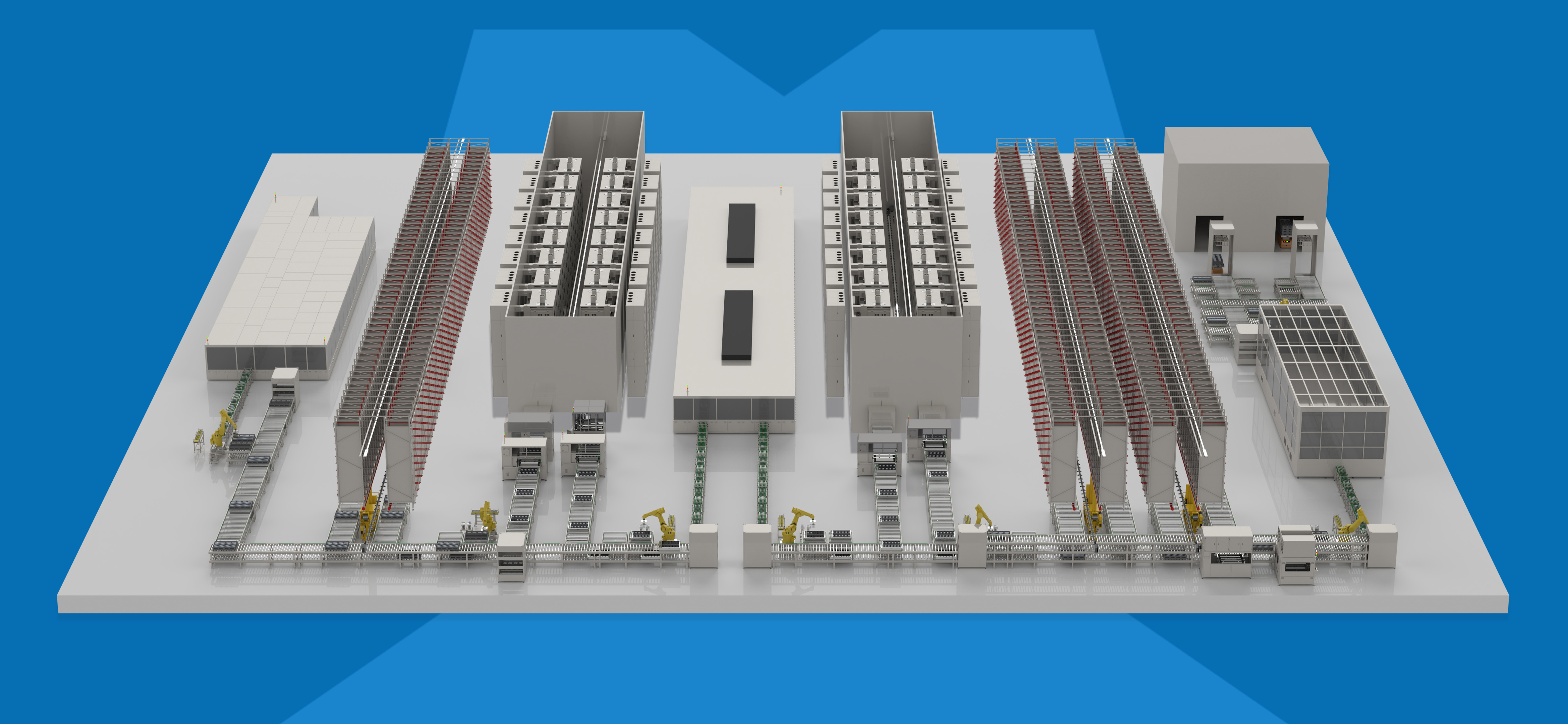 New Energy Battery Post-Processing System