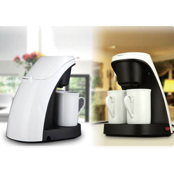 Mini Drip Household Coffee Makers Capacity 240ml 2 Cups Filter Power 450W