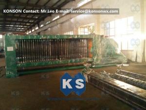 China Smooth Running Hexagonal Wire Netting Machine , Automatic Gabion Net Machine wholesale