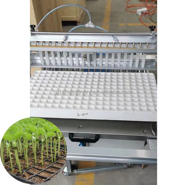 Hydroponic Sponge Seed Planter Line for Seeding Cucumbers and Squash Automatically