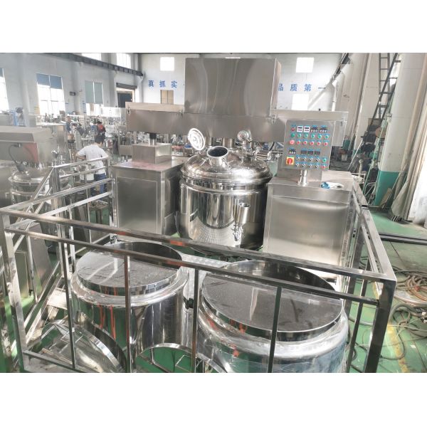 High Shear Homogenizer Toothpaste Making Machine Automatic Toothpaste Production Line