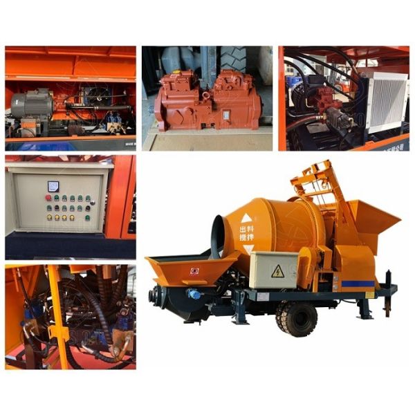 concrete mixer pump