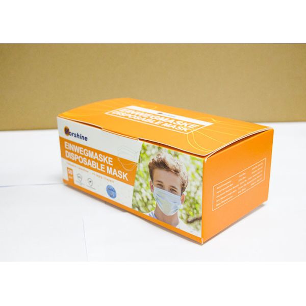 Earloop Disposable Non Woven Face Mask Dust Proof Easy Breathability