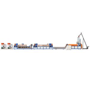 China Automatic PP Strapping Roll Making Machine Band Extruder For Sandwich wholesale