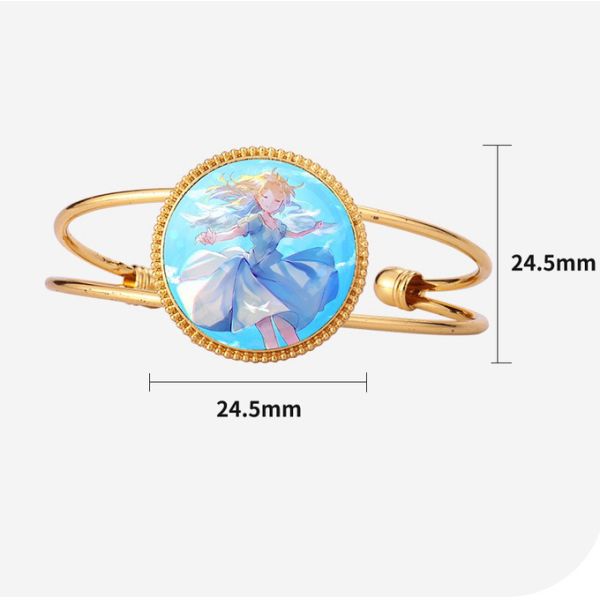 Cuff Opening Custom Sublimation Metal Bangle Bracelet
