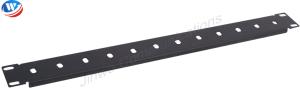 China GB/T Horizontal Cable Manager 12 Port Fiber Cable Management Rack wholesale