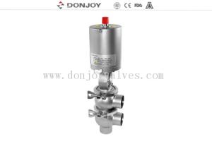 China 316L Pharmaceutical Pneumatic Reversing Seat Valve wholesale