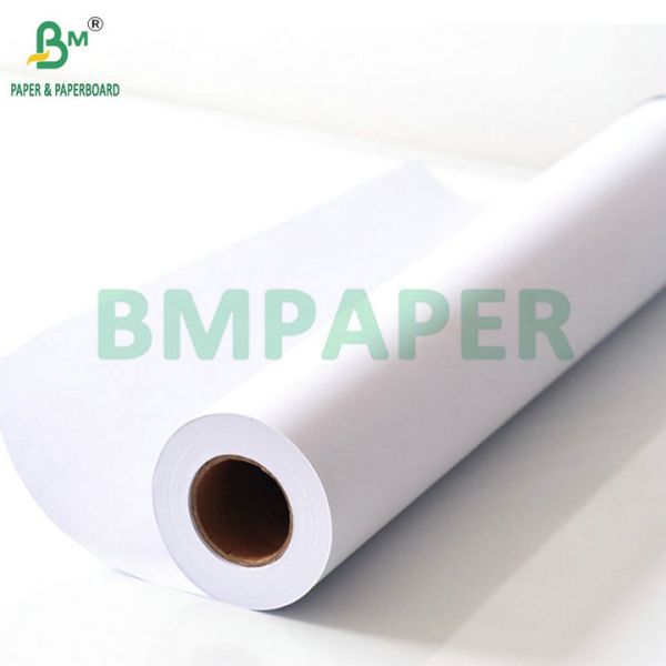 36'' x 500ft 3'' Core Format CAD Inkjet Paper Roll For Printing Architectural Plans