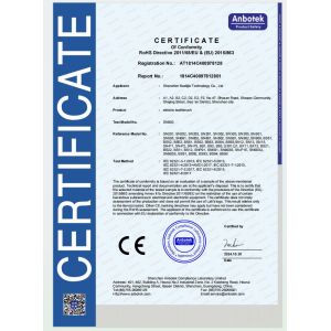 Shenzhen Baolijie Technology Co., Ltd. Certifications
