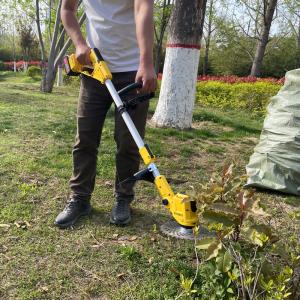 China 21V Li-Ion Rechargeable Electric Cordless Brush Cutter For Efficient Grass Trimming wholesale