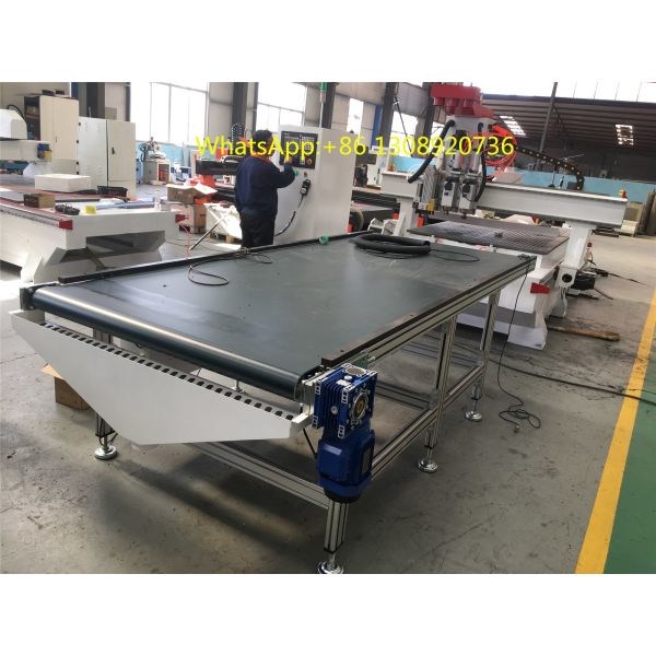 woodworking equipment auto load and unload wood processing machine