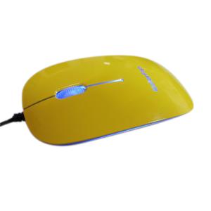 China 800DPI Kolor Fish Computer Wired Mouse With Transparent Shell wholesale