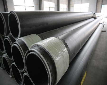 Fiberglass PVC Flexible Ultra High Polymer Continuous Composite Pipe Oil Well Tubing