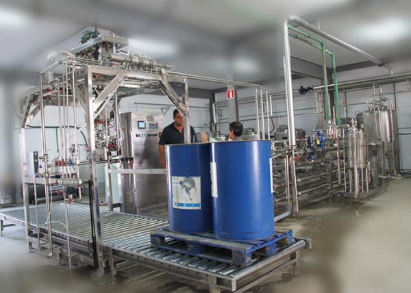 Quality Juice Pulps Puree Aseptic Bag in Drum Filling Machine Single Head 3-4 Tons per Hour for sale