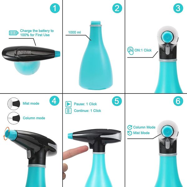 OEM Automatic Garden Sprayer 1000ML Portable Garden Water