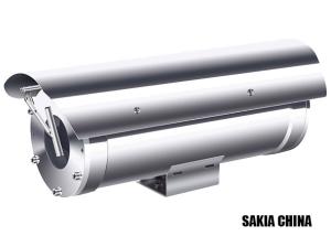 IP68 Flameproof Fixed Large Explosion Proof Camera Housing With Wiper System