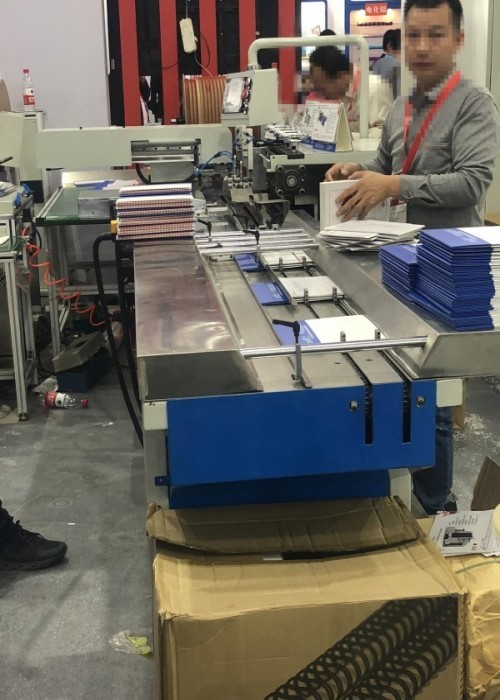 Double Loop Spiral Hole Punch Binding Machines , Book Binding Punching Machine