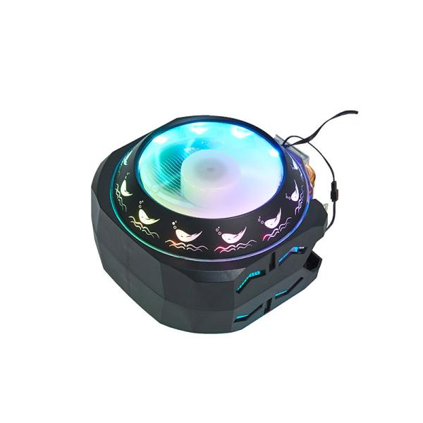 Quality 48CFM Water Computer CPU Cooling Radiator With 4pcs Heat Pipe Anti Oxidation for sale