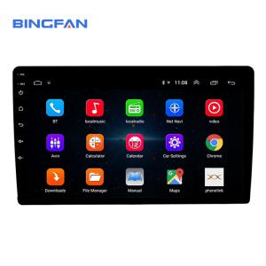 China Universal 10 Inch Double Din FM Car radio DVD Player 1+16GB Google Map Car Navigation on sale