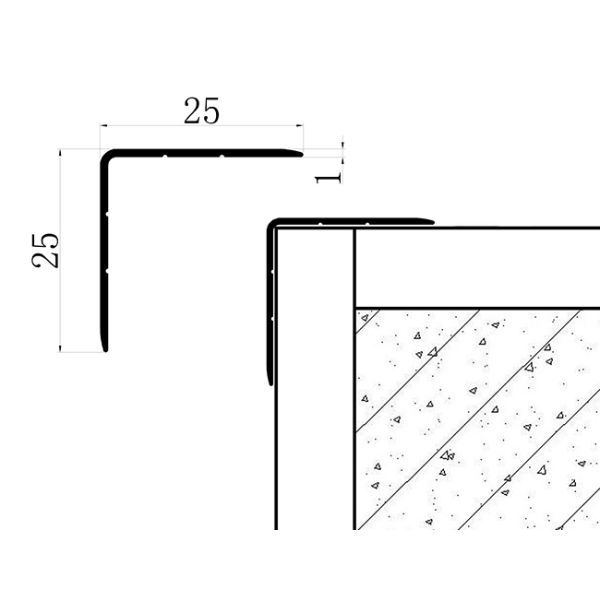 Mechanical Polish Silver Wall Corner Protector Strips For Wall Edge OEM ODM