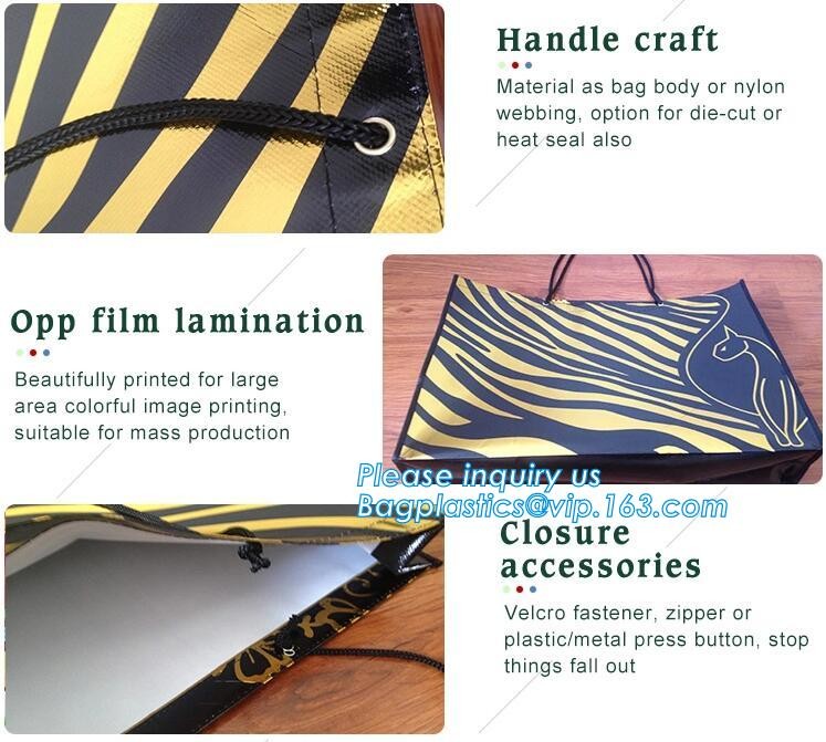 custom pp laminated non woven bags china pp woven bag hot sale in alibaba china, customized logo ready-made non woven ba