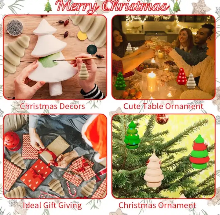 Beautiful high quality family atmosphere Christmas tree decorations