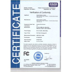 Shenzhen Guangyang Zhongkang Technology Co., Ltd. Certifications