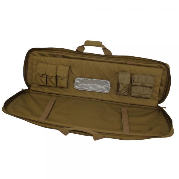 ALFA Tactical Gun Bag Customized Logo Double Rifle Case with MOLLE System for Shooting and Hunting