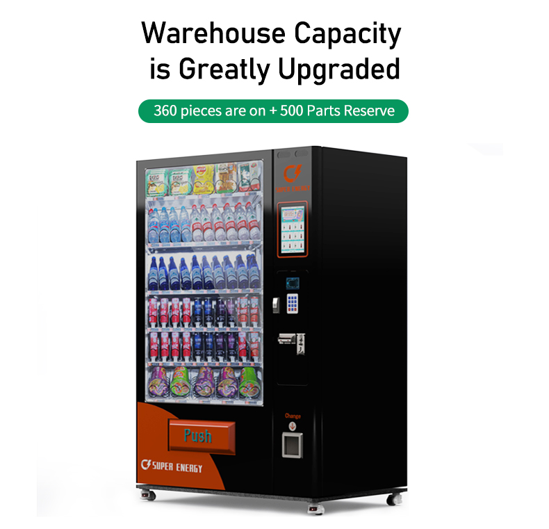 Small Business Idea Vending Machines for Foods and Drinks and Snack Vending Machine for Sale