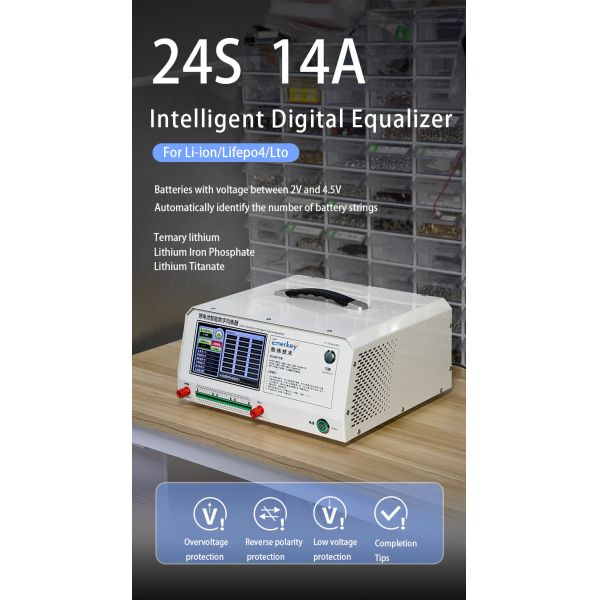 Enerkey 2S-24S 14A Automatic Intelligent Equalizer Batteries Balancer For NCM LFP/ LTO Battery Pack