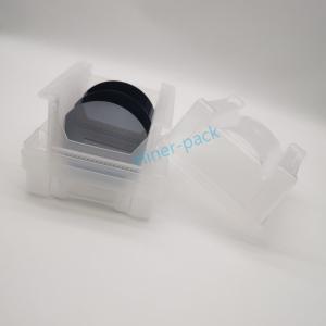 China Clean PP Fluoroware Wafer Shipping Box Carrier With Cassette 4 Inch 100mm wholesale