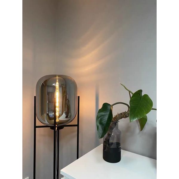 Elegant Home Decor Black Industrial Floor Lamp For Living Room Floor Standing Lamp