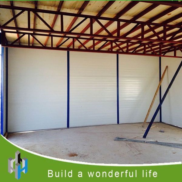 EPS/rockwool sandwich insulation prefab house for sale