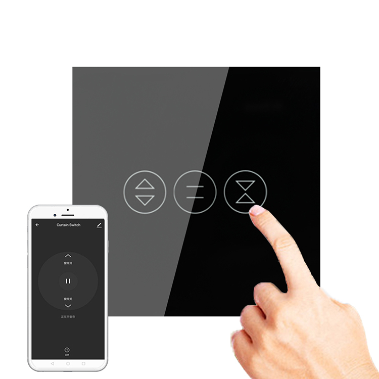 EU 400W Wifi Smart Curtain Switch Tuya Alexa Security Smart Home