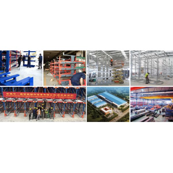 Manual Telescopic Cantilever Rack Manual Cranked Type Cantilever Racking for Long Materials