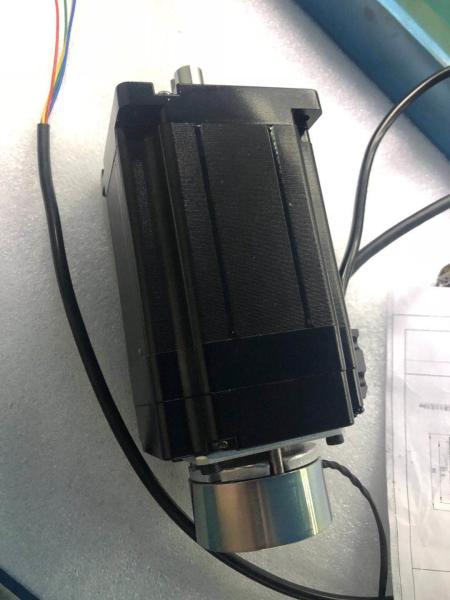 Quality 85kgcm 8nm Nema 34 Stepper Motor With Brake And Encoder Spring 24V for sale