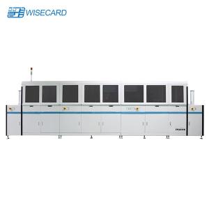 China Wisecard Contact / Contactless Encoding Perso Machine Bank Card Personalization Machine wholesale