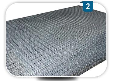Building Mesh Galvanized Welded Wire Mesh Panel for Gabion Wall Width 0.5-3m Galvanized